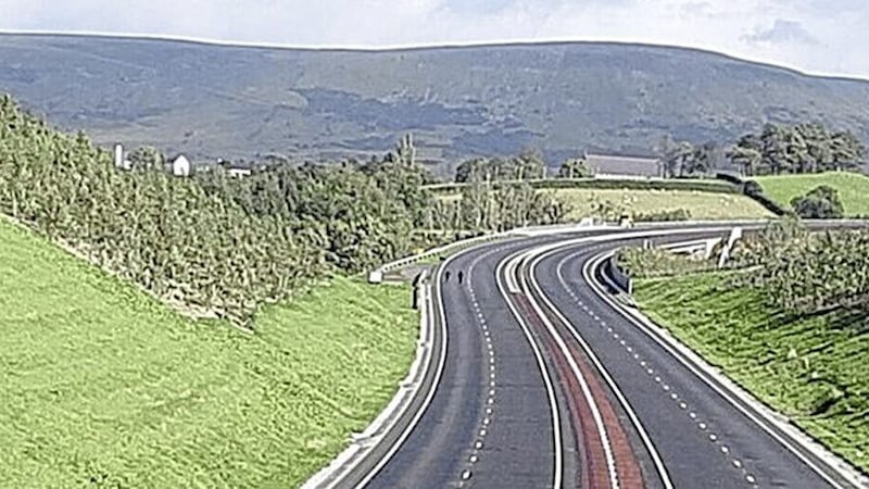 The just completed A6 around Dungiven to outside Derry