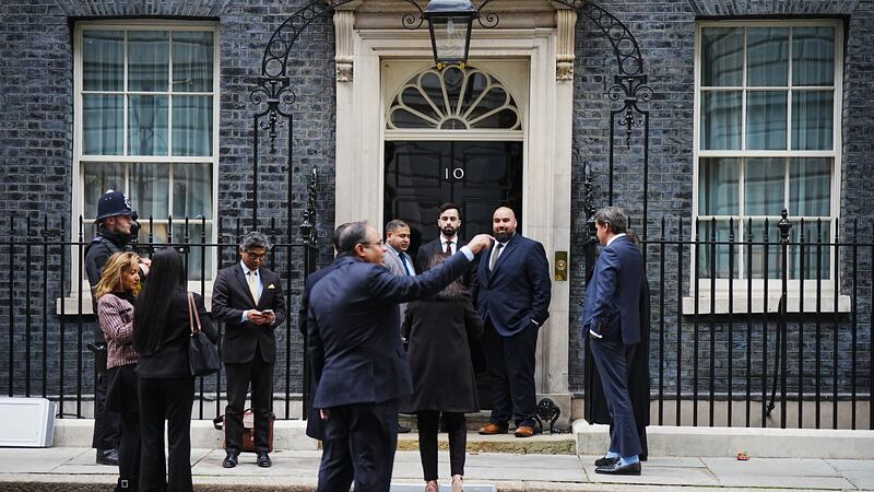 Attendance at Downing Street’s annual Eid reception was reportedly much reduced amid reports of a boycott