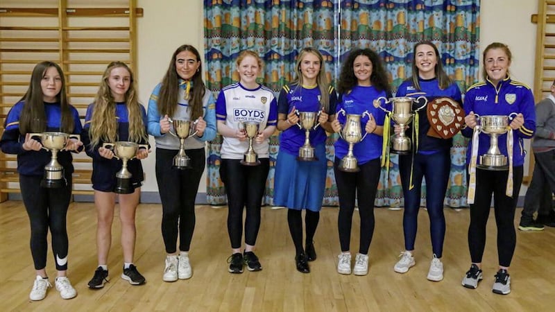 St Ergnat's, Moneyglass enjoyed a clean sweep of Antrim championship titles this year and now have their eyes on senior provincial glory Picture: Elaine Kelly 