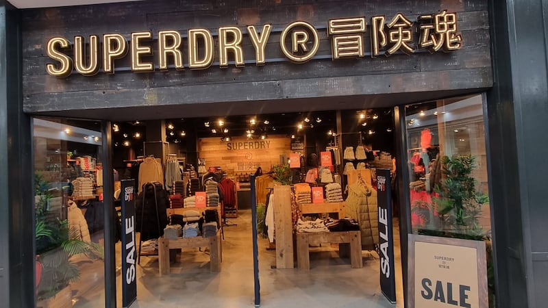The Superdry store in Derry's Richmond Centre.