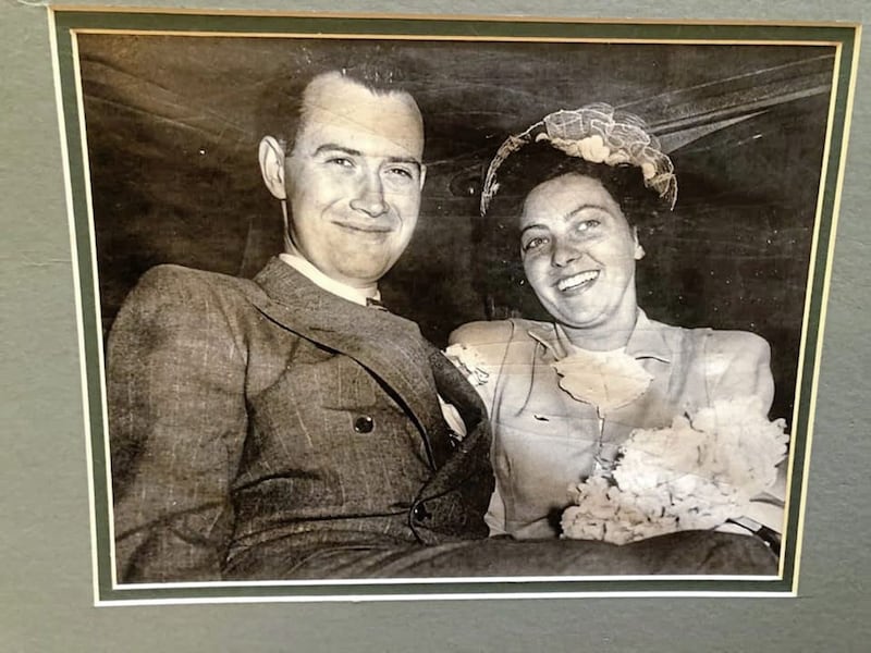 Josephine and Jeremiah O&#39;Leary were married in 1946 