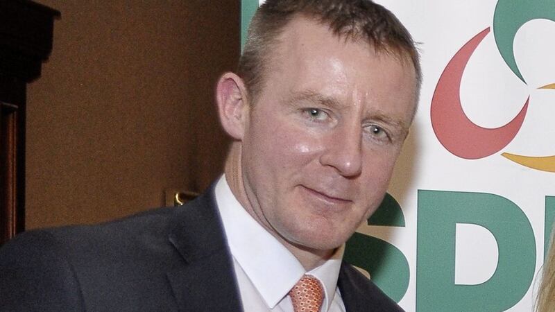 A member of Justin McNulty&#39;s staff is understood to have been suspended by the SDLP. Picture by Liam McArdle 