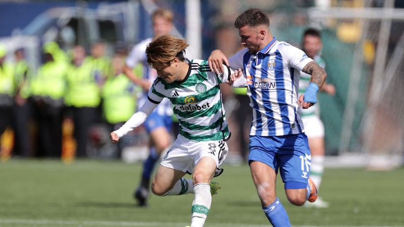 Celtic lost on Kilmarnock’s plastic pitch in August (Steve Welsh/PA)