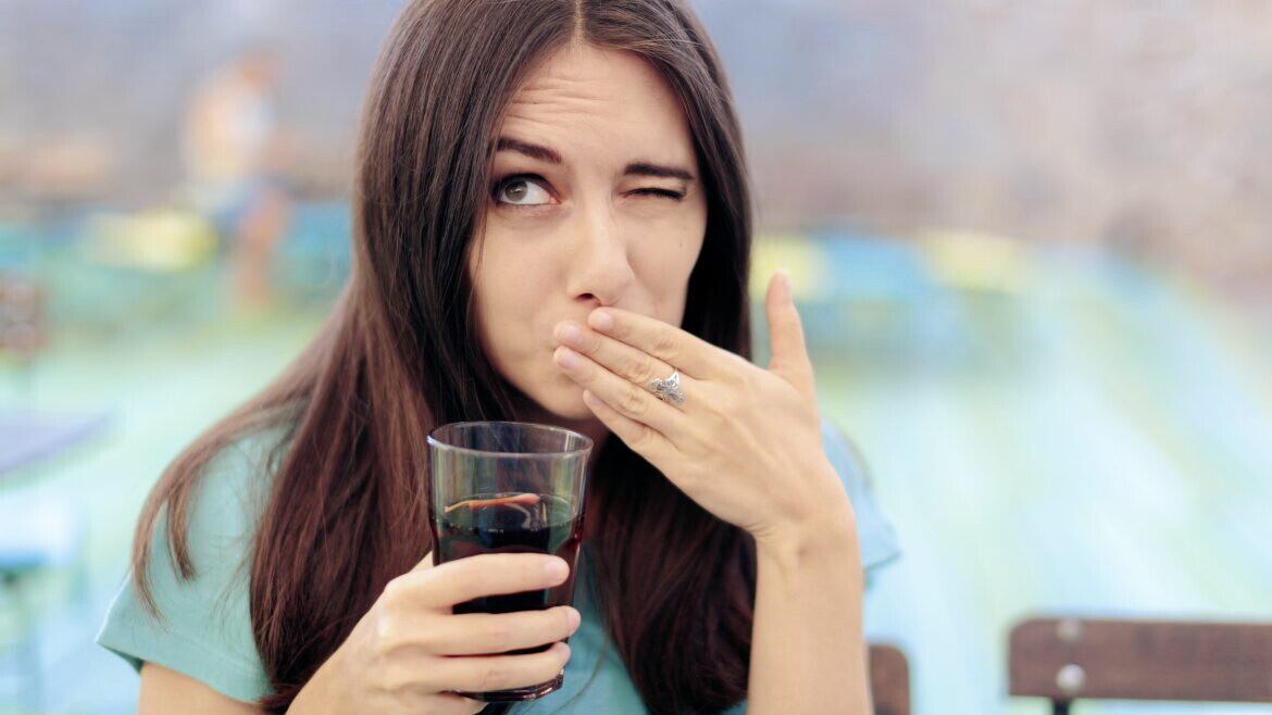 Hiccups are often caused by a large meal or fizzy drinks 