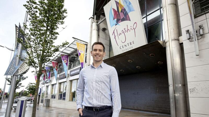 Ricky McLarnon from Brookland Property, new owner of the Flagship Centre, Bangor. 