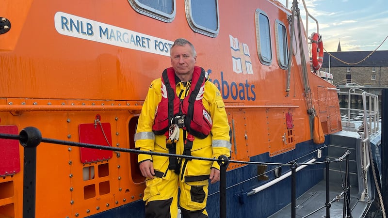 Dupre Strutt and William ‘John’ Collins are volunteers with the RNLI.