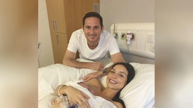 Christine Lampard shared this picture on Twitter this morning&nbsp;