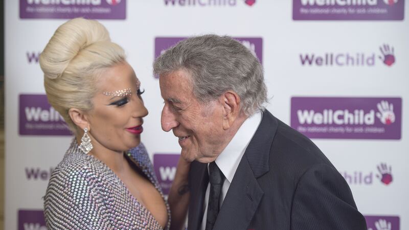 Lady Gaga and Tony Bennett (Alan Davidson/Daily Mail/PA)