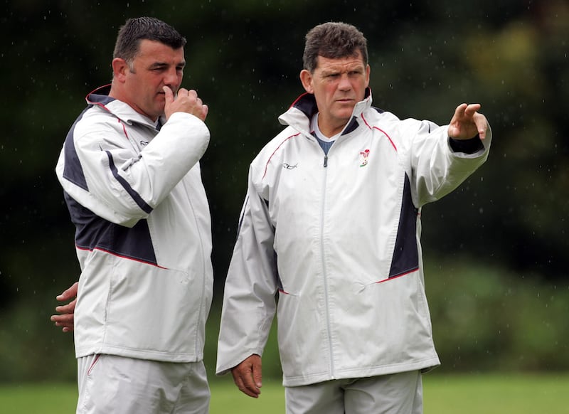 Wales appointed Gareth Jenkins (right) as their new head coach, replacing Mike Ruddock, in 2006