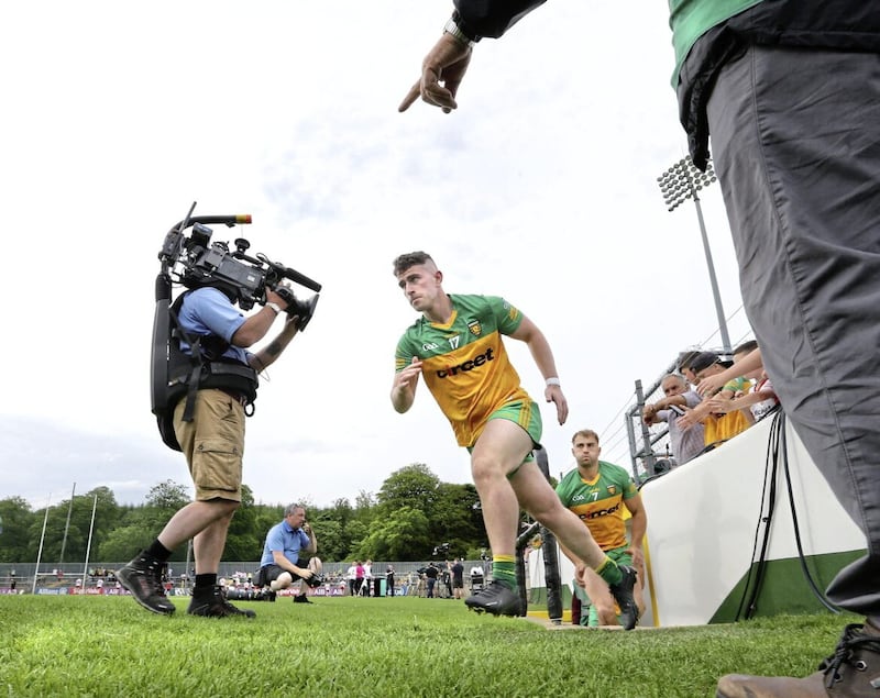 Aidan O&#39;Rourke spoke of his admiration for Donegal captain Patrick McBrearty Picture Margaret McLaughlin. 