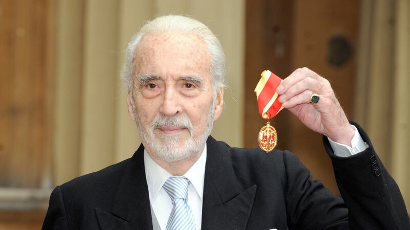 Sir Christopher, best known for playing villains including Dracula, died at the age of 93 in 2015.