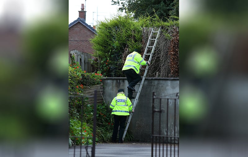 &nbsp;Police are investigating the murder of Gerry Mulligan, whose body was found in a car outside his home in Lisburn on Monday afternoon. Picture by Mal McCann