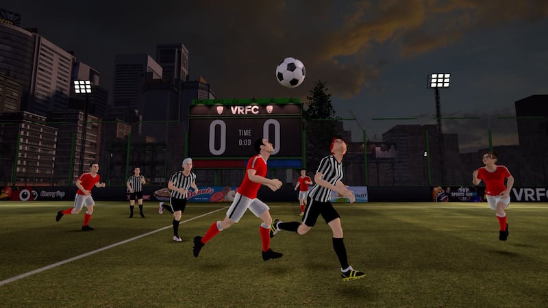 The first-person five-a-side title is the first of its kind for the VR arena.