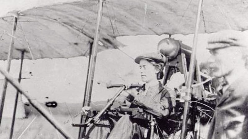 Lilian Brand is thought to be the first woman to have built and flown an airplane in 1910 
