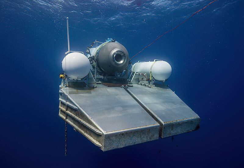 OceanGate Expeditions submersible vessel named Titan used to visit the wreckage site of the Titanic