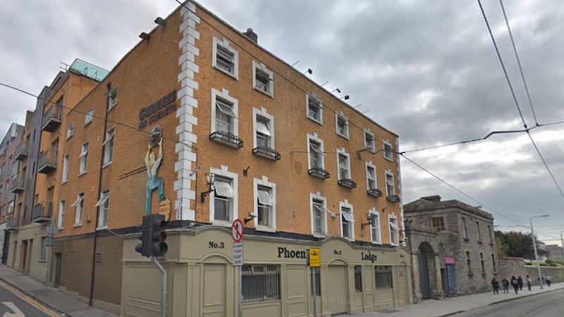 The woman died at the Phoenix Lodge hostel in central Dublin. Picture by Google Maps&nbsp;