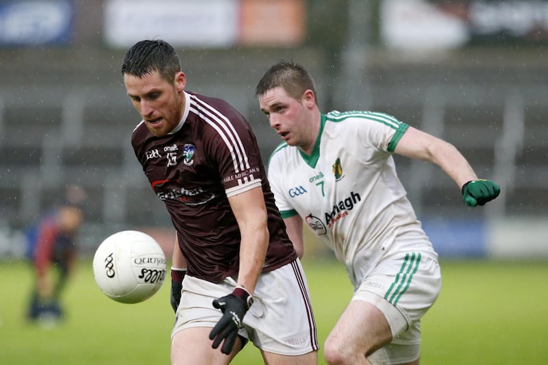 Cormac Leonard Commercials Armagh SFC: Ballymacnab blitz Sarsfields to progress