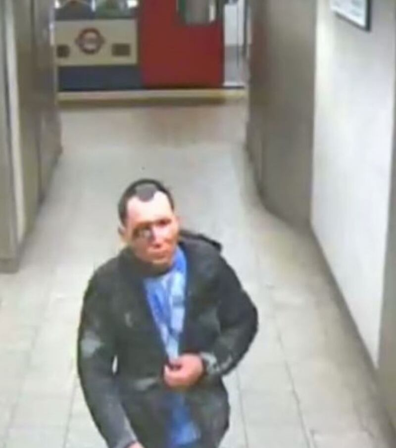 CCTV image of Abdul Ezedi at King’s Cross Underground station