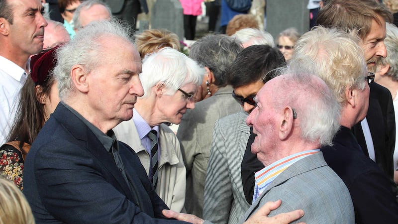 Seamus Deane (left) has paid tribute to his friend Brian Friel (right), who has died at the age of 86&nbsp;