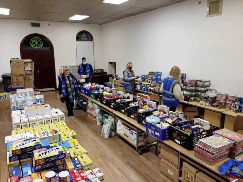Hundreds of people have been helped in recent months by Coalisland Community Foodbank 