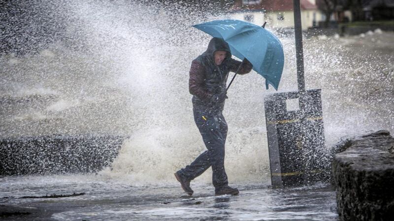 The Met Office has issued a severe weather warning for Northern Ireland with wind speeds set to reach 75mph in some places..