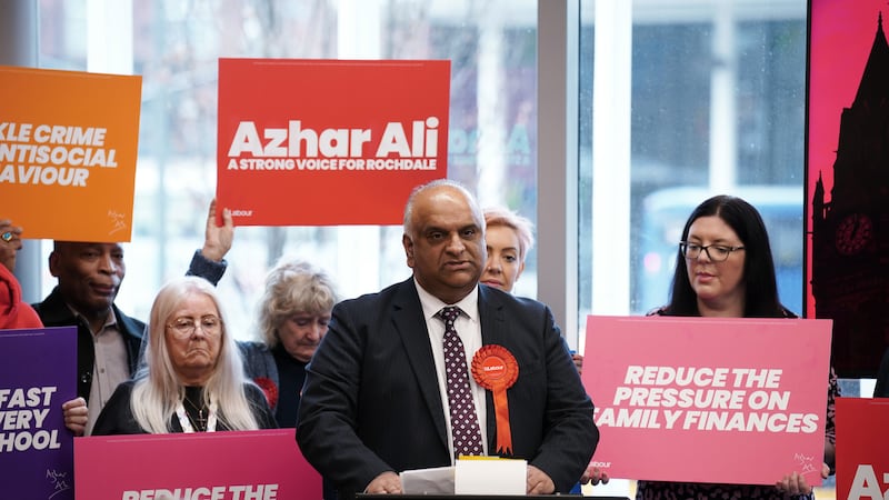 Labour’s candidate for Rochdale Azhar Ali lost the party’s support on Monday