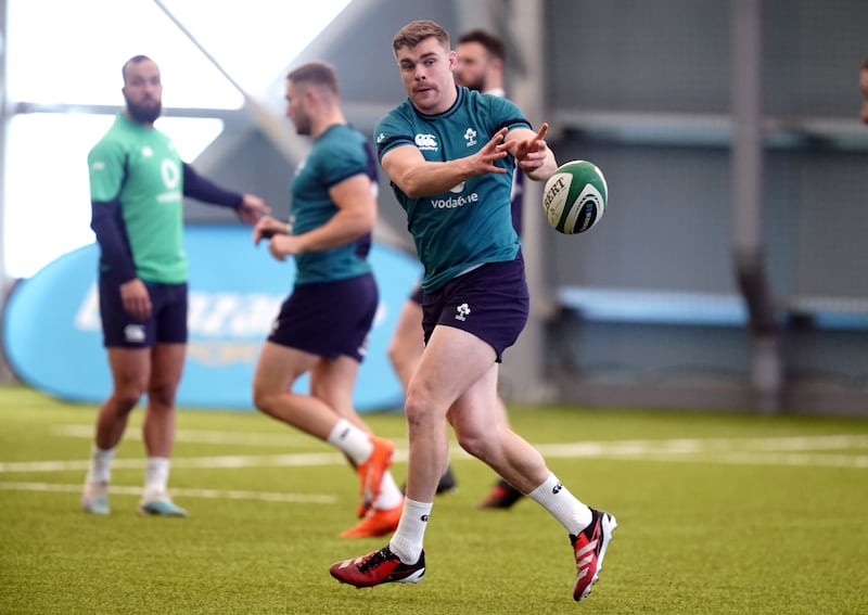 Garry Ringrose is back in Ireland’s matchday squad following a shoulder injury