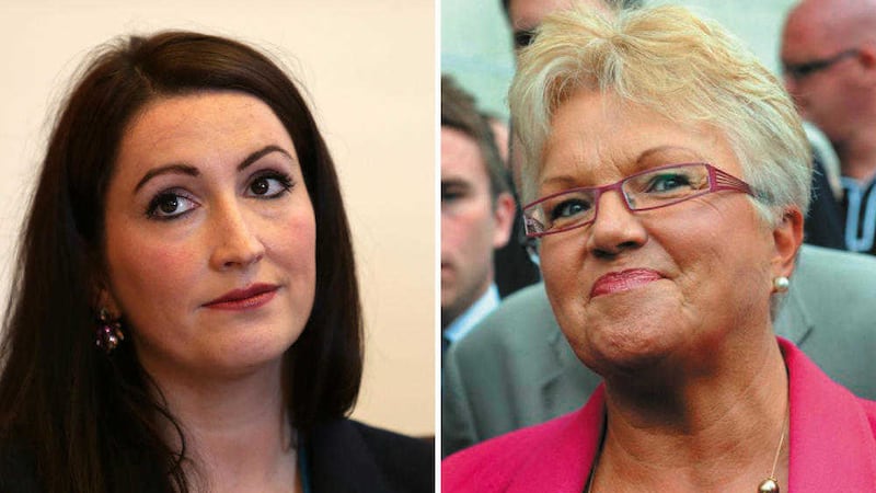 The DUP&#39;s Emma Pengelly and Belfast councillor Ruth Patterson 