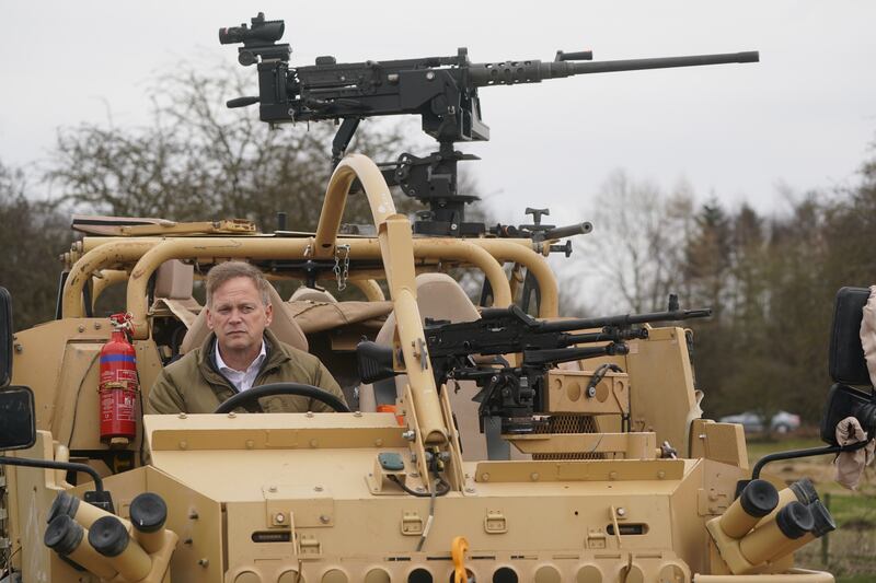 Defence Secretary Grant Shapps will update MPs on Tuesday