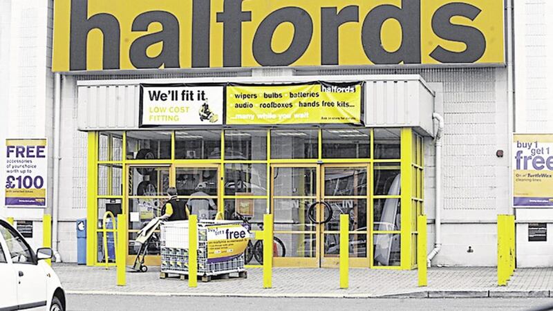 Halfords has 14 stores across the north. 