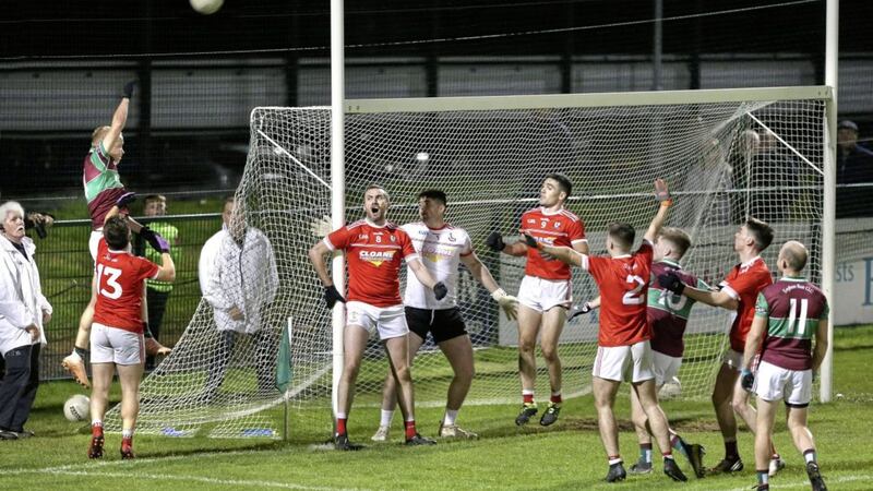 Magherafelt manager Adrian Cush believes his side&#39;s win over then Derry champions Coleraine on their way to the county title in 2019 proved they were capable of beating one of the big teams			 Picture: Margaret McLaughlin 