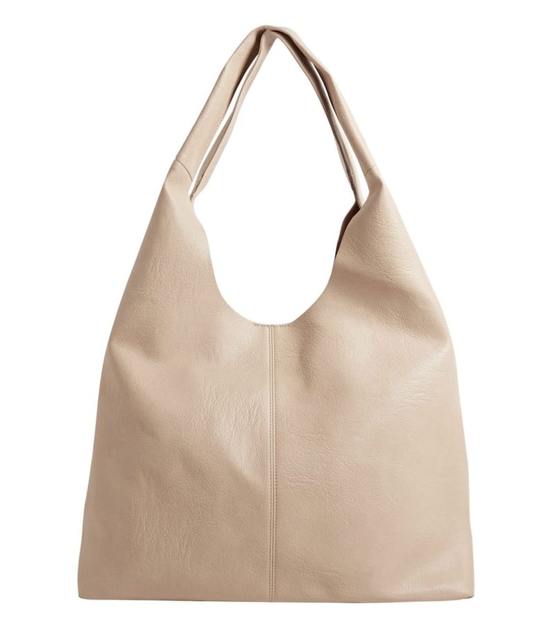 4. Oliver Bonas Nude Slouch Tote &pound;49.50, available from Oliver Bonas