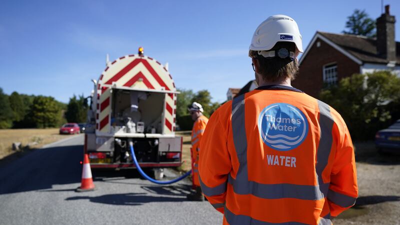 Thames Water has secured another £750 million in emergency funding from its shareholders (Andrew Matthews/PA)