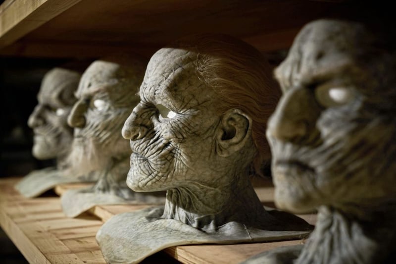 The prosthetics department at the new Game Of Thrones Studio Tour 