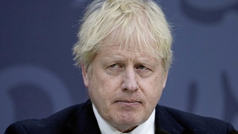 Boris Johnson last week announced that some asylum seekers trying to enter the UK will be flown to Rwanda. Photo: Matt Dunham/PA Wire. 