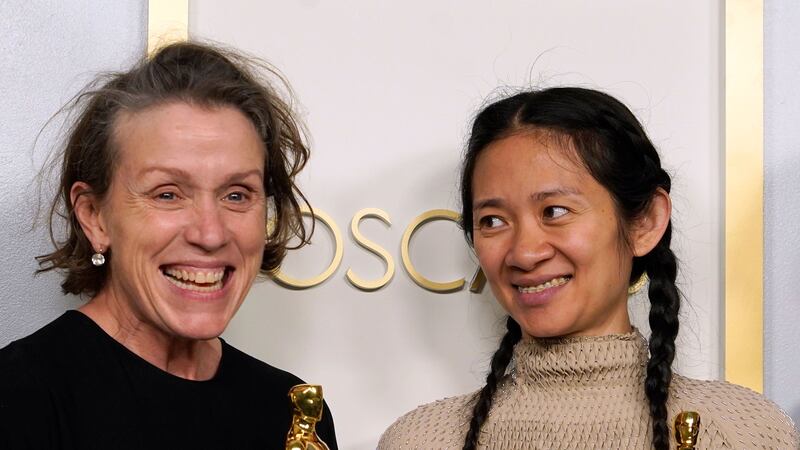 Director Chloe Zhao and star Frances McDormand picked up big wins at the Oscars.