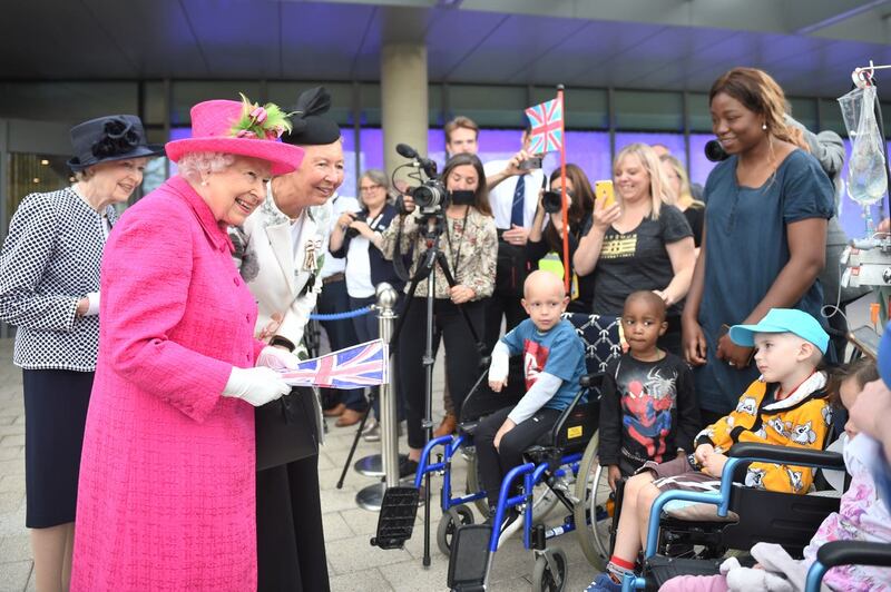 The Queen at Royal Papworth Hospital 