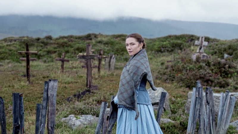 Florence Pugh as Lib Wright in The Wonder, set in Ireland during the Famine. Picture by PA Photo/&copy;Christopher Barr/Netflix 2022 