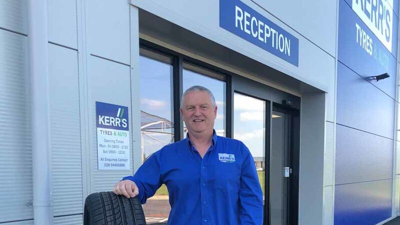 <strong>ON THE RIGHT ROAD:</strong> Norman Kerr, of Kerr&rsquo;s Tyres &amp; Auto&nbsp;