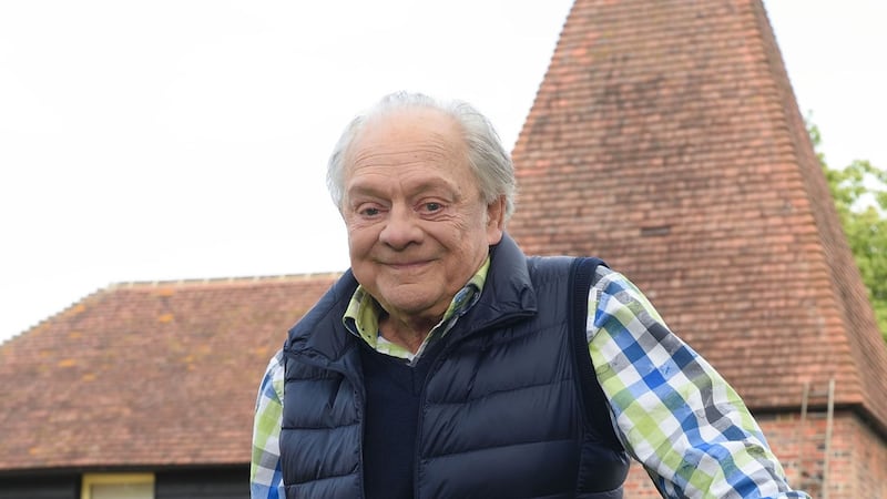 The Only Fools And Horses and Open All Hours star turned 77 in February.