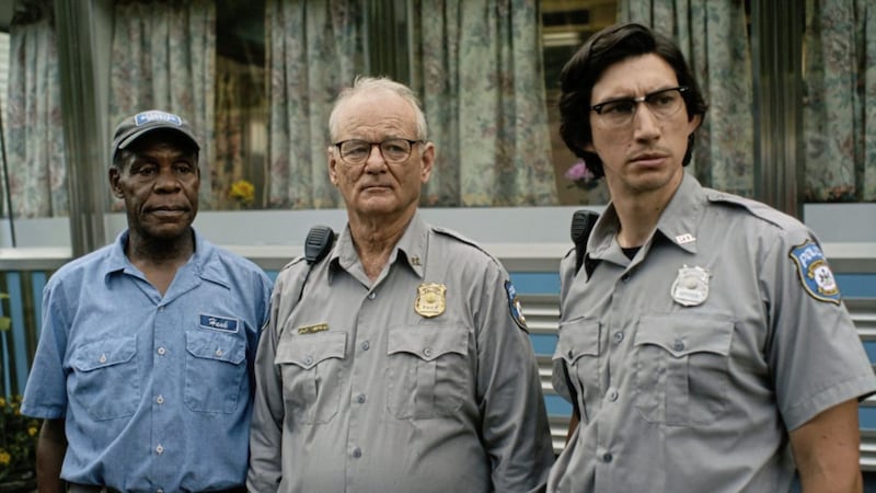 Danny Glover, Bill Murray and Adam Driver in The Dead Don&#39;t Die 