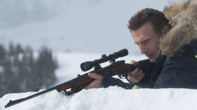 Cold Pursuit, RT&Eacute; 1, 9.30pm. Premiere. A grieving snowplough driver seeks out revenge against the drug dealers who killed his son. Action drama, starring Liam Neeson and Laura Dern&nbsp;