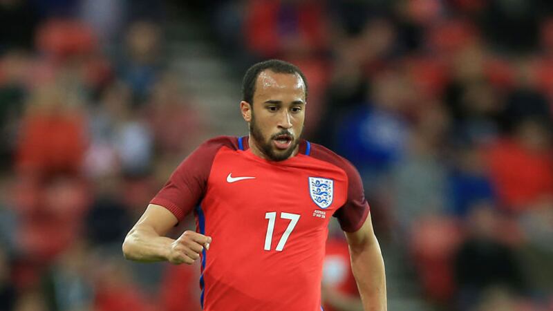 Andros Townsend (above) has been included in the England squad after Manchester City's Raheem Sterling (below) suffered an injury&nbsp;