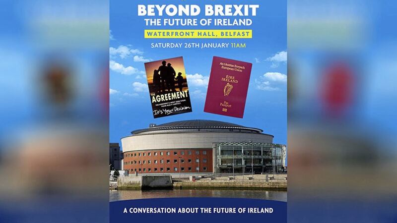 A poster for tomorrow&#39;s beyond Brexit conference 