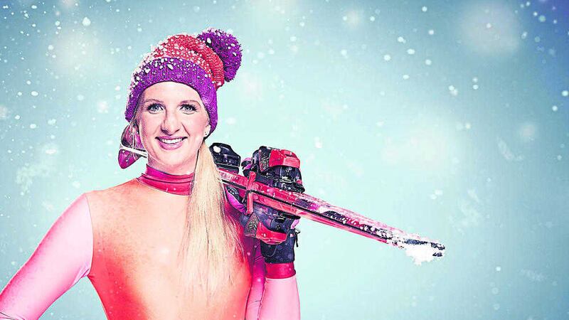 Rebecca Adlington crashed out of the The Jump 
