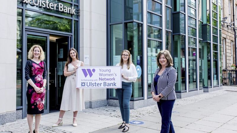 Pictured launching the new network are Clare Gallagher (WIB), Francesa Morelli (VAVA Influence), Marguarita McNally (WIB) and Joanne Wilson (Ulster Bank) 