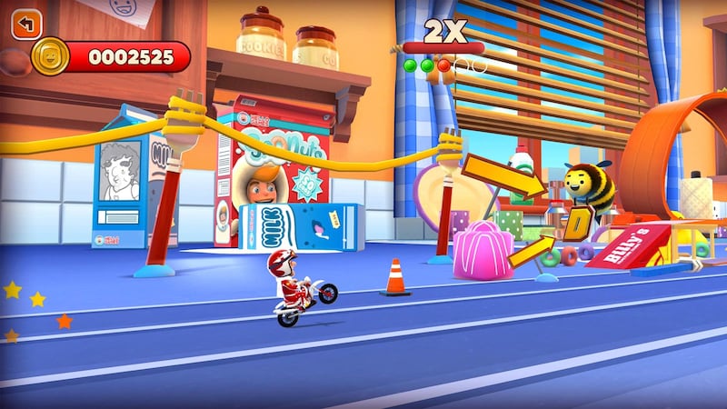 An updated version of Joe Danger was made available for iPhone users on Thursday.