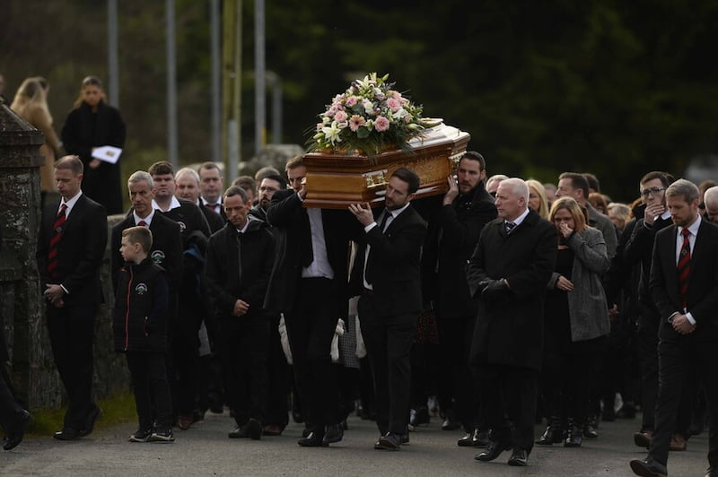 The funeral of Ciera Grimley who passed away after the accident on November 4 