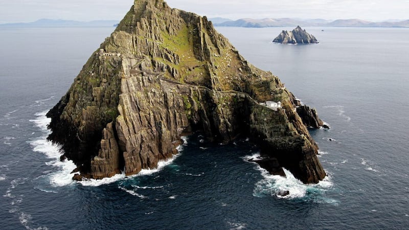 Skellig Michael, a rocky outcrop off the coast of Kerry that starred in two Star Wars films and inspired Emma Donoghue&#39;s novel Haven 