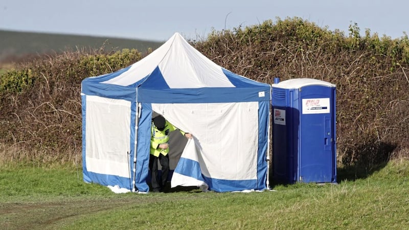 Police activity on a costal path near Swanage, Dorset as a body is discovered in the hunt for the missing Gaia Pope PICTURE: Andrew Matthews/PA 